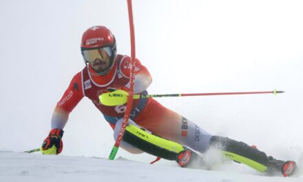 Loïc Meillard en fer de lance à Levi