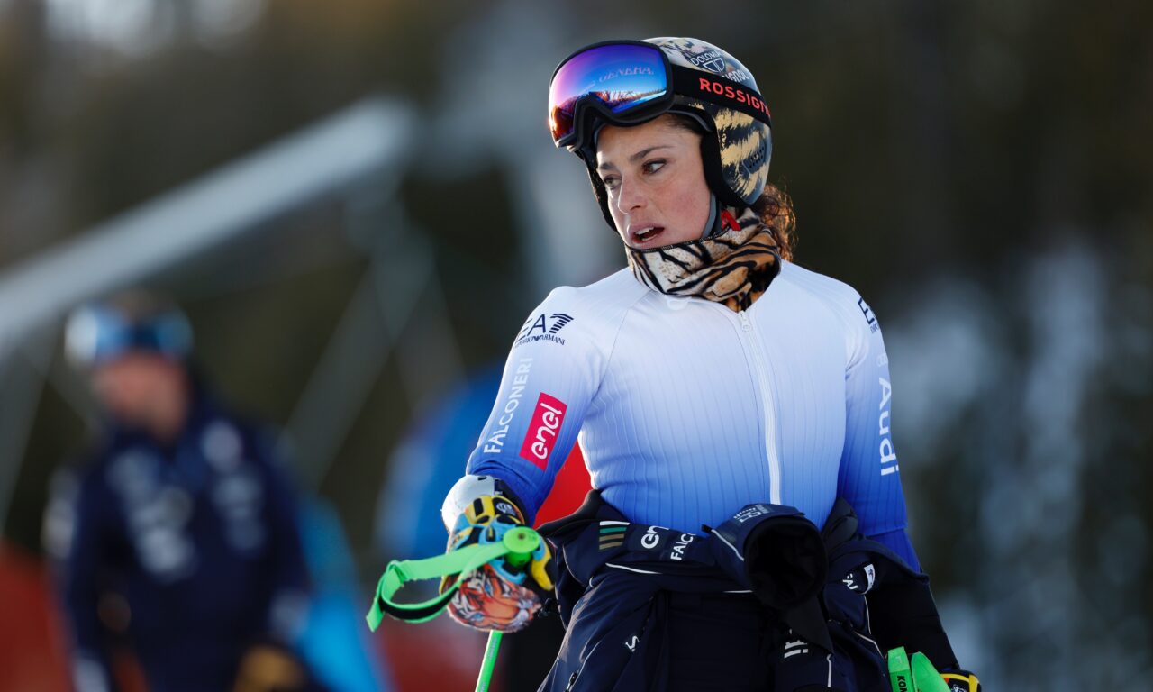 Federica Brignone a rechaussé les skis