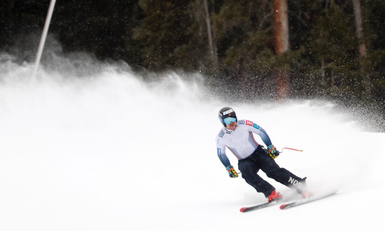 Kilde, Paris et Pinheiro au départ à Copper Mountain