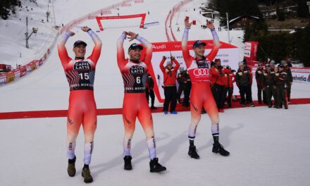 Une équipe de Suisse de vitesse en force à Val Gardena