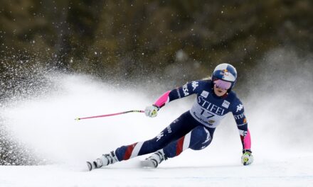 Lindsey Vonn déjà en patronne, Michelle Gisin solide