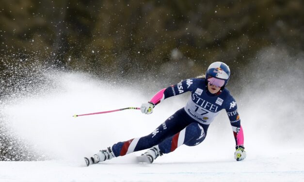 Lindsey Vonn déjà en patronne, Michelle Gisin solide