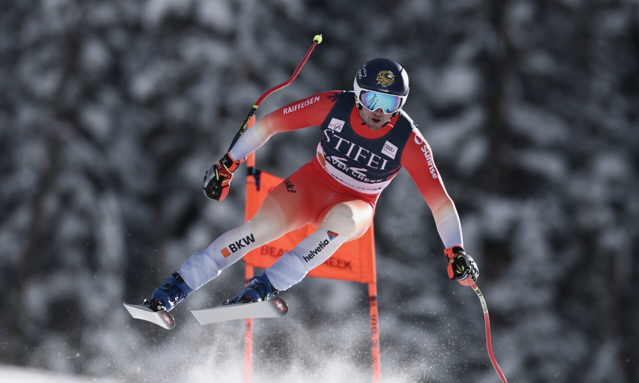 Marco Kohler file sur le podium de Santa Caterina