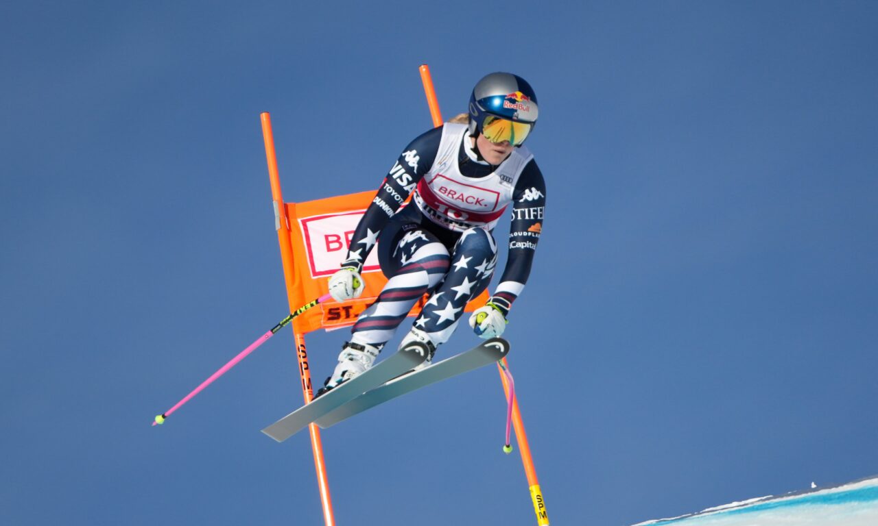 Lindsey Vonn monumentale à Saint-Moritz