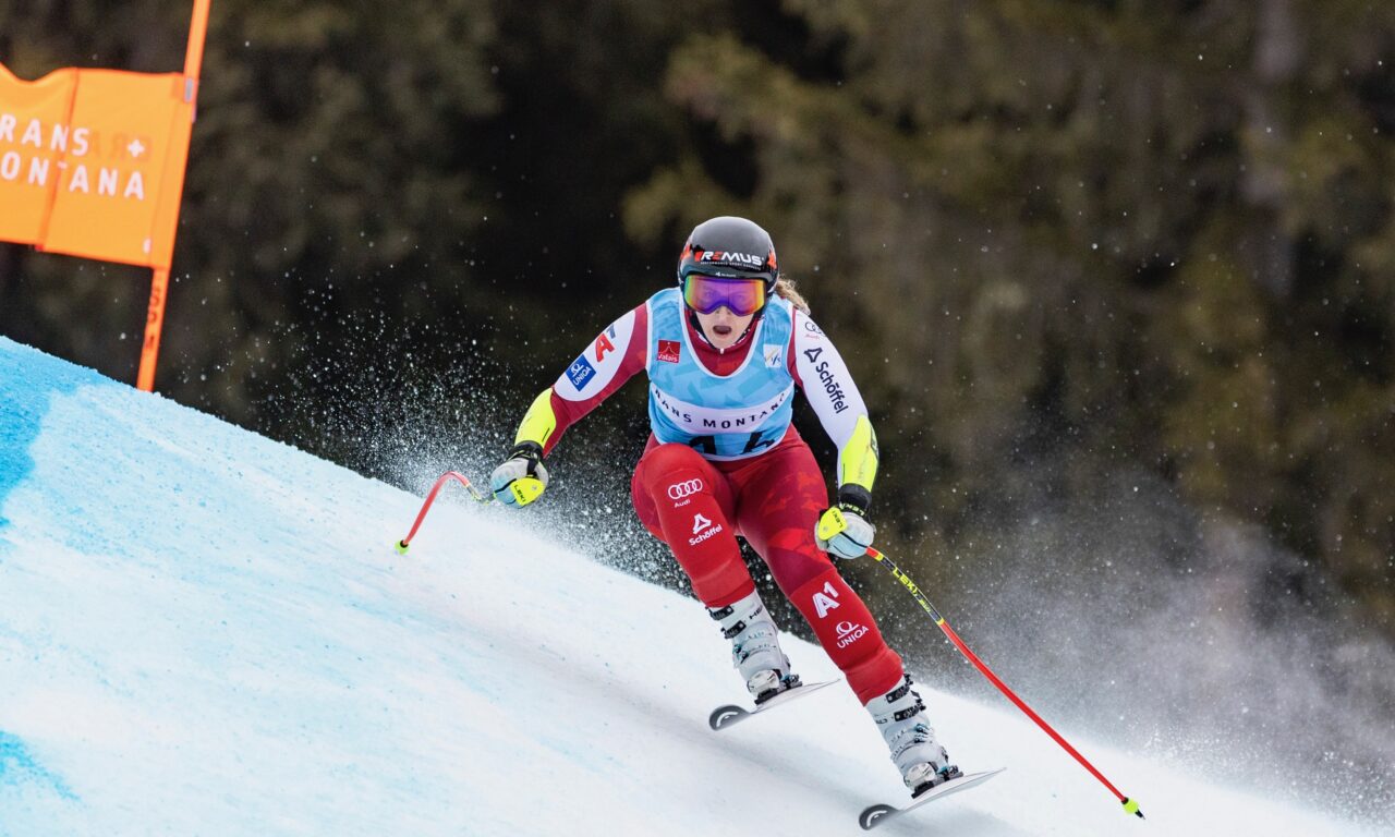 Les Autrichiennes aux avant-postes à Crans-Montana