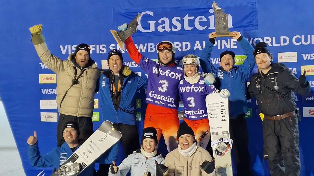 Podium suisse en Autriche