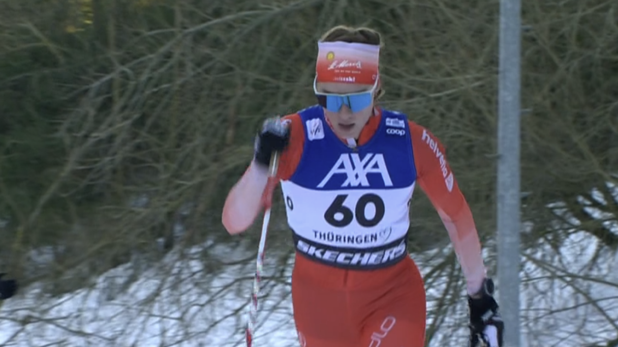 Nadja Kälin en belle forme à Oberhof