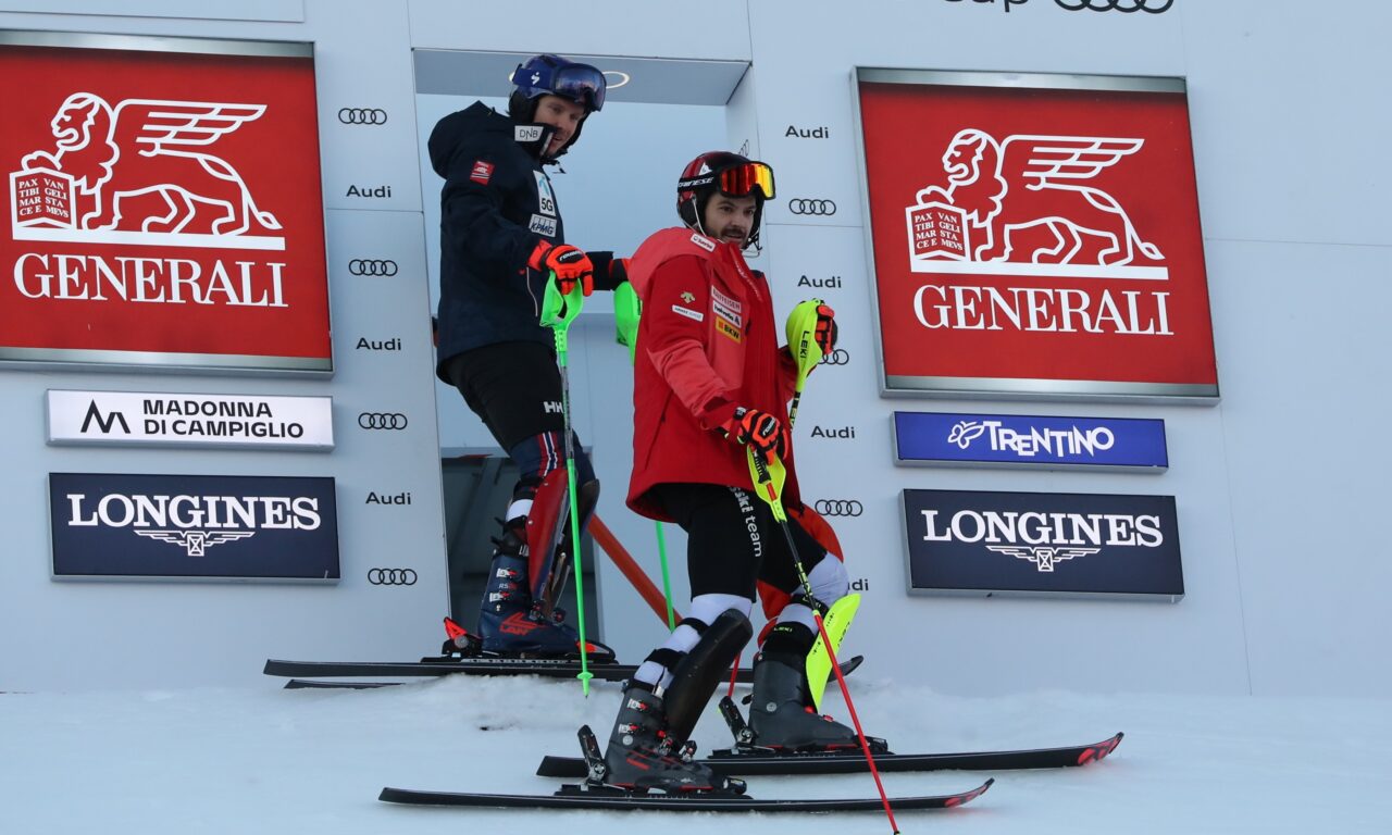 Huit Suisses pour danser dans la nuit de Madonna di Campiglio