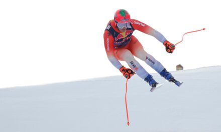 Arnaud Boisset s&rsquo;en sort bien après sa chute à Kitzbühel