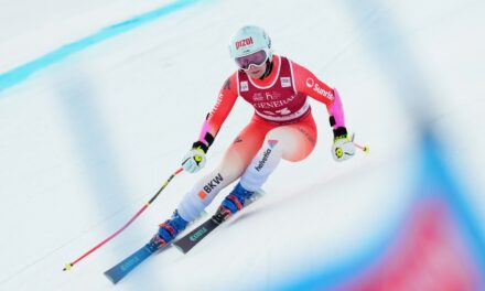 Neuf skieuses suisses en direction de Tarvisio