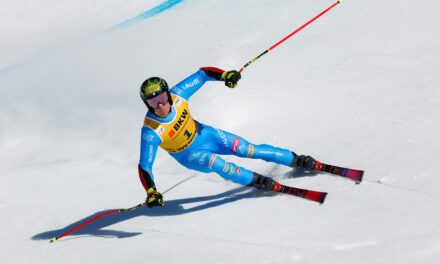 Giovanni Franzoni immense sur le Lauberhorn