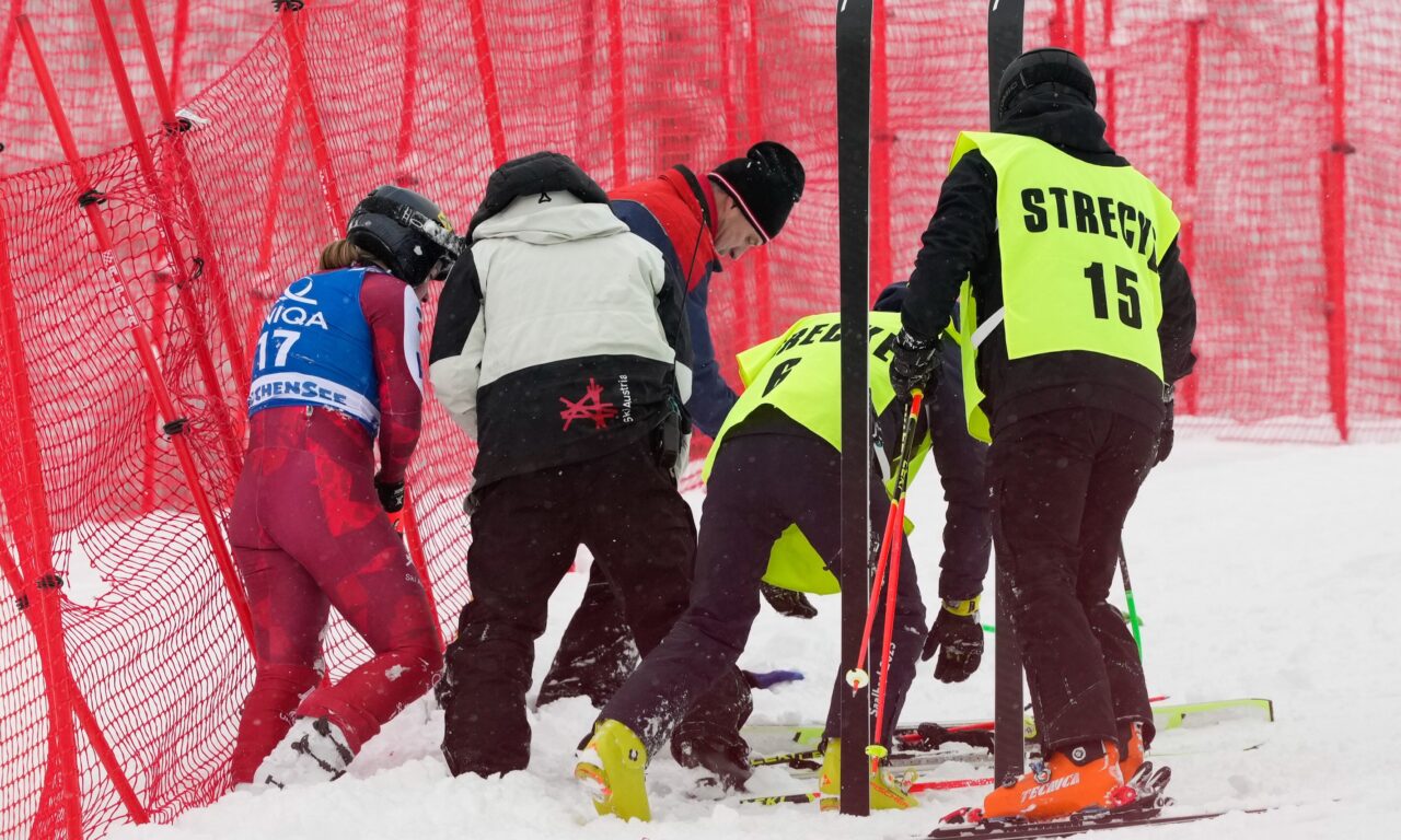 Magdalena Egger stoppée dans son élan