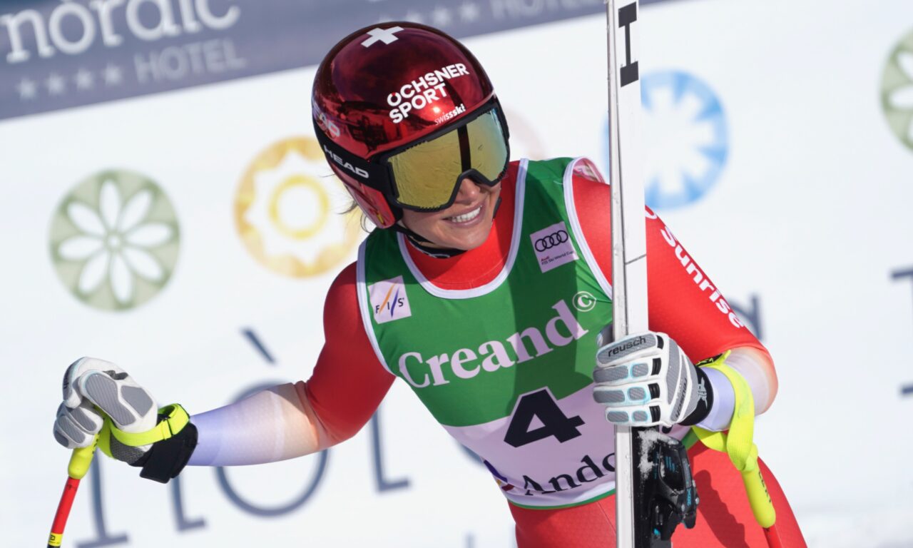 Corinne Suter: « Un immense plaisir à skier »