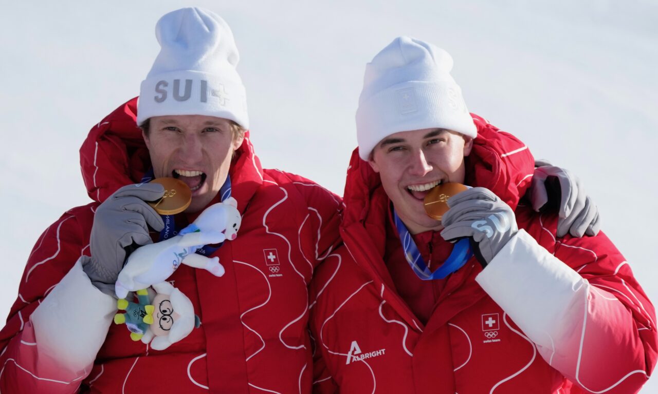Franjo von Allmen et Tanguy Nef, des champions en or