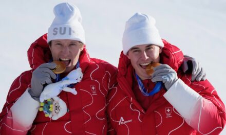 Franjo von Allmen et Tanguy Nef, des champions en or