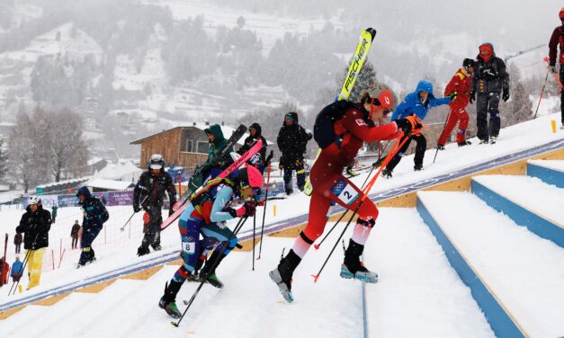 Marianne Fatton et Jon Kistler pour le relais mixte