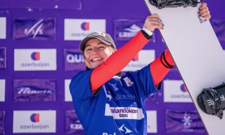 Noémie Wiedmer tient son premier podium en Coupe du monde