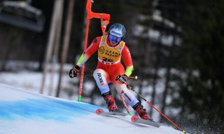 Sue Piller et Dania Allenbach sur le podium à Schladming