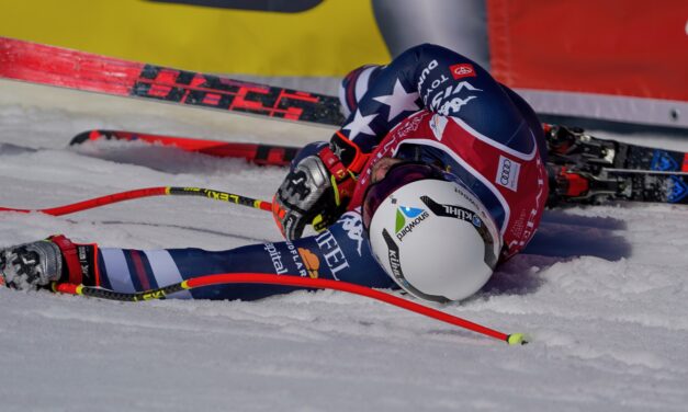 La grosse frayeur de Jared Goldberg à Courchevel