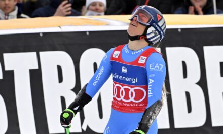 Sofia Goggia couronnée devant Corinne Suter