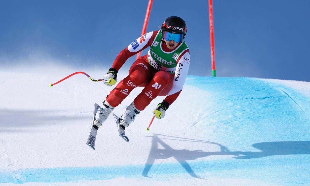 Nina Ortlieb se montre dans le Val di Fassa