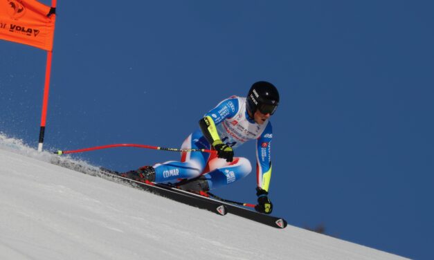 Lourde chute de Pablo Banfi à Courchevel