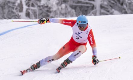 Alex Fiva remonte sur la boîte à Montafon