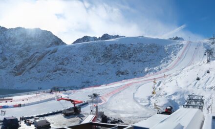 La neige et le vent menacent les courses de Sölden